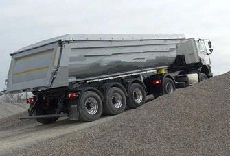 3 Axle U Shape Dump Tipper Trailer